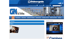 Desktop Screenshot of larevistadelgasnatural.osinerg.gob.pe
